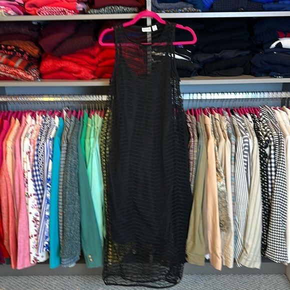 Noisy May black cut out with slip sleeveless maxi dress size XS - Picture 1 of 3